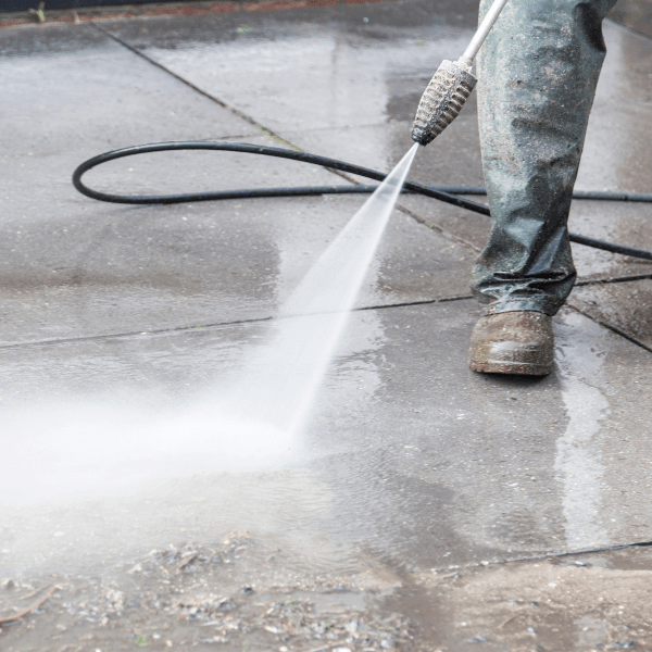 Pressure Wash Concrete