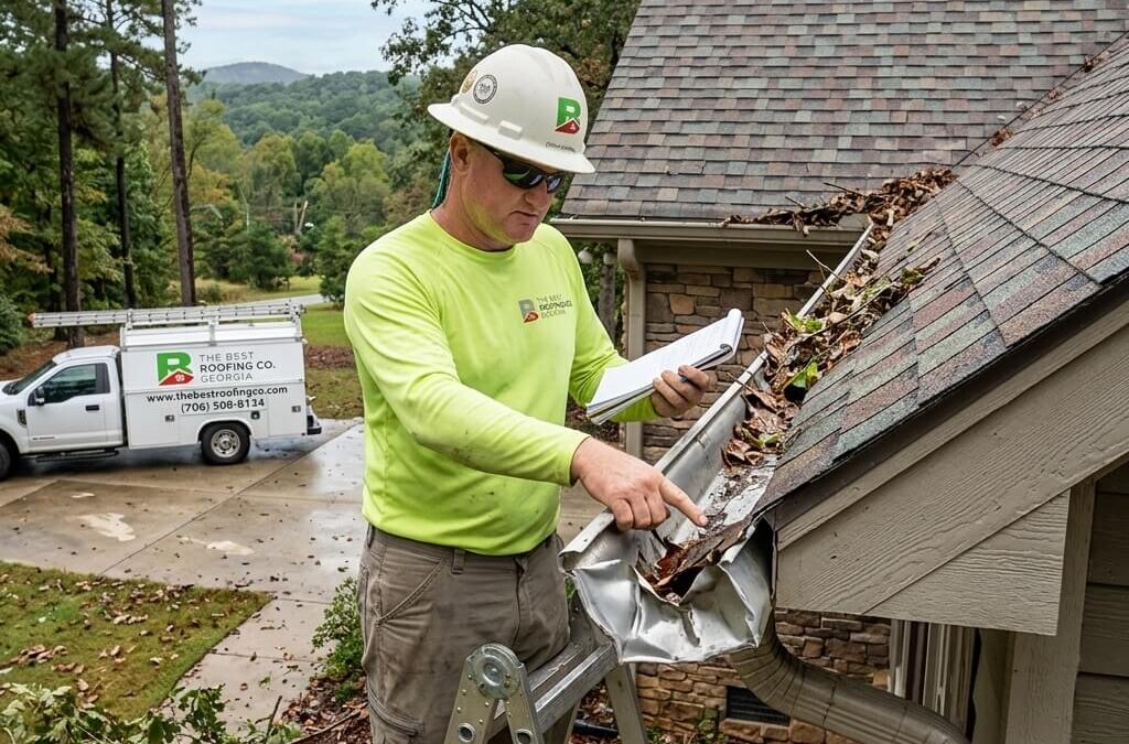 Gutter Cleaning in North GA